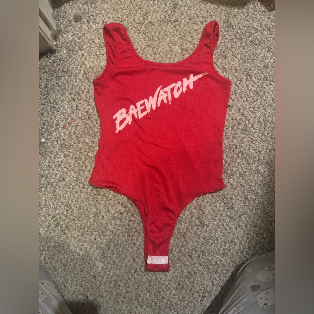 Fashion nova Baywatch bodysuit
